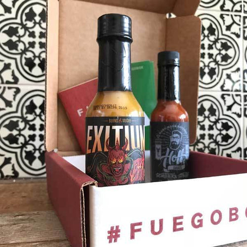 2-Bottle Monthly Extra Hot Sauce Subscription Prepay 12 Months